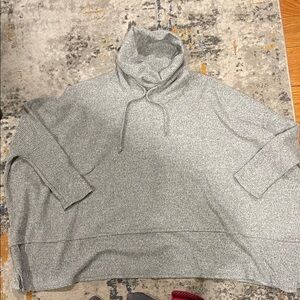Cherish Gray Cowl Neck Sweater